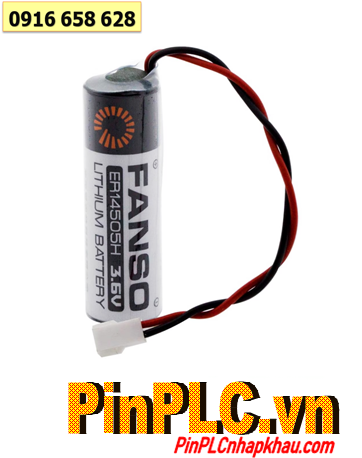 Fanso ER14505H, Pin PLC Fanso ER14505H lithium 3.6v AA 2700mAh (có Dây zắc cắm)